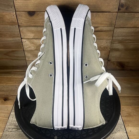 Converse Mens Sz 13 CTAS OX Athletic Olive Green Canvas Low Top Sneakers - Picture 8 of 10